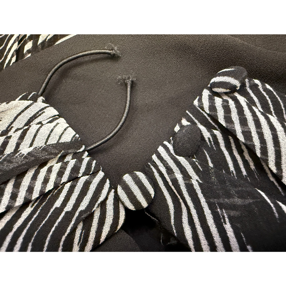 NWT WHITE HOUSE BLACK MARKET WHBM IKAT PRINT HALTER MAXI HALTER DRESS SZ 12 - Picture 13 of 16